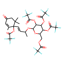 (6S,9R)-Vomifolyl 9-O-«beta»-D-glucopyranoside, TFA