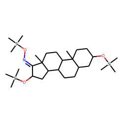 3«beta»,16«alpha»-dihydroxy-5«alpha»-androstan-17-one, MO-TMS