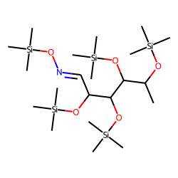 L-(+)-Rhamnose, tetrakis(trimethylsilyl) ether, trimethylsilyloxime (isomer 2)