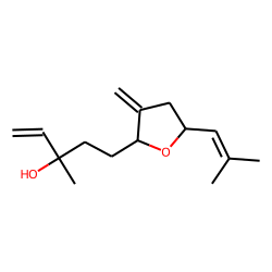 3-epi-6,9-Epoxyfarnesa-1,7(14),10-trien-3-ol