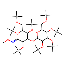 3-«alpha»-Mannobiose, octakis(trimethylsilyl) ether, methyloxime (isomer 1)