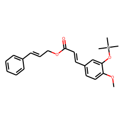(E)-Cinnamyl (Z)-isoferulate, TMS