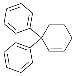 Benzene, 1,1'-(2-cyclohexen-1-ylidene)bis-