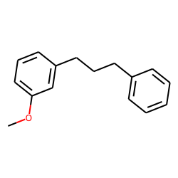 Benzene,1-methoxy-3-(3-phenylpropyl)-
