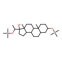 5«beta»-Pregnan-3«alpha»,17«alpha»,20«alpha»-triol, 3,20-bis(trimethylsilyl) ether
