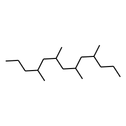 Tridecane, 4,6,8,10-tetramethyl, # 4