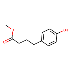 Benzenebutanoic acid, 4-hydroxy-, methyl ester