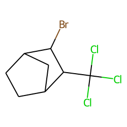 Norbornane, 2-bromo-3-(trichloromethyl), exo-Br