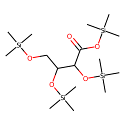 L-Threonic acid, tris(trimethylsilyl) ether, trimethylsilyl ester
