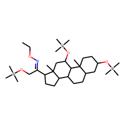 allo-Tetrahydrocorticosterone, EO-TMS # 2