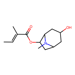 3-Hydroxy-6-tigloyloxytropane