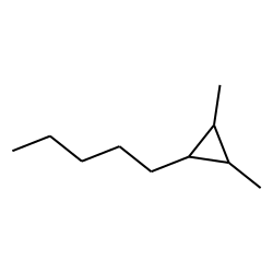 Cyclopropane, 1,2-dimethyl-3-pentyl-