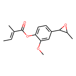 Epoxypseudoisoeugenyl tiglate I