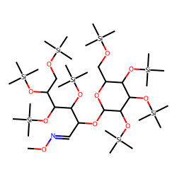 2-«alpha»-Mannobiose, octakis(trimethylsilyl) ether, methyloxime (isomer 2)