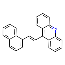Acridine, 9-[2-(1-naphthalenyl)ethenyl]-, (E)-