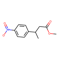 Hydrocinnamic acid, «beta»-methyl-p-nitro-, methyl ester