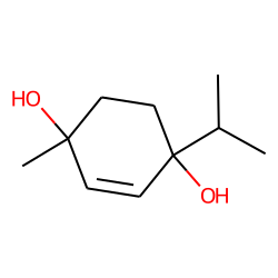 1,4-Dihydroxy- p-menth-2-ene