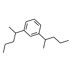 Benzene, m-bis(1-methylbutyl)