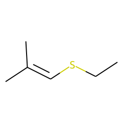 1-Propene, 1-(ethylthio)-2-methyl-