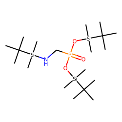 1-Bis(tert-butyldimethylsilyloxy)phosphoryl-N-(tert-butyldimethylsilyl)methanamine