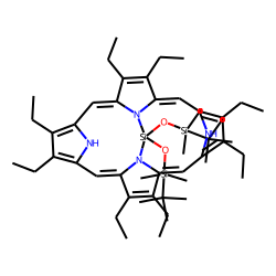 Silica-octaethylporphyrine complex, bis-OTBDMS