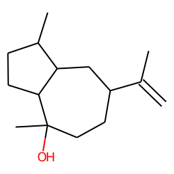 1,4-Dimethyl-7-(prop-1-en-2-yl)decahydroazulen-4-ol