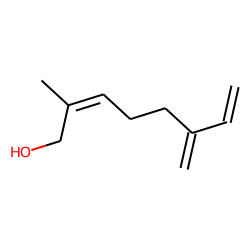 2,7-Octadien-1-ol, 2-methyl-6-methylene, (E)