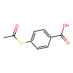 Benzoic acid, 4-(acetylthio)-