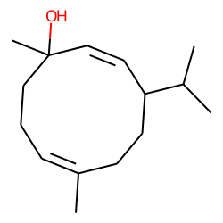 (2E,4S,7E)-4-Isopropyl-1,7-dimethylcyclodeca-2,7-dienol