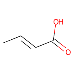 2-Butenoic acid, isomer # 1