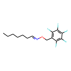 n-Heptanal, o-[(pentafluorophenyl)methyl]oxime
