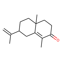 7-Isopropenyl-1,4a-dimethyl-4,4a,5,6,7,8-hexahydro-3H-naphthalen-2-one