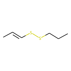 (E)-1-(Prop-1-en-1-yl)-2-propyldisulfane