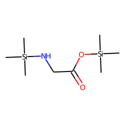 Glycine, N,O-2TMS