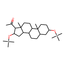 Pregnan-20-one, 3,16-bis[(trimethylsilyl)oxy]-, (3«alpha»,5«alpha»,16«alpha»)-