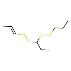 Disulfide, 1-(1-propenyldithio)propyl propyl, (Z)-