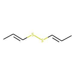 1,2-Di((E)-prop-1-en-1-yl)disulfane