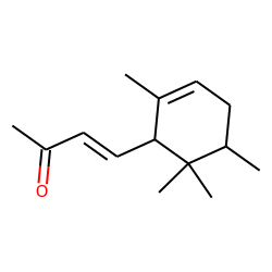 (E)-4-((1R,5S)-2,5,6,6-Tetramethylcyclohex-2-en-1-yl)but-3-en-2-one-rel-