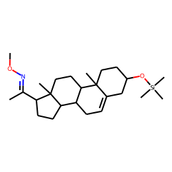 Pregn-5-en-20-one, 3«beta»-(trimethylsiloxy)-, O-methyloxime