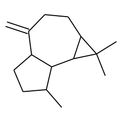 1aR-1a«alpha»,4a«alpha»,7«alpha»,7a«beta»,7b«alpha»-Decahydro-1,1,7-trimethyl-4-methylene-1H-cycloprop[e]azulene