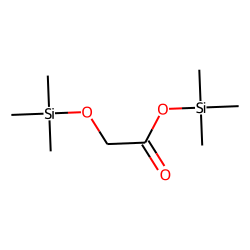 Glycolic acid, TMS