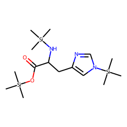 Histidine, N,N,O-3TMS