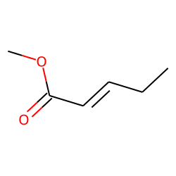 2-Pentenoic acid, methyl ester