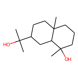 7-(2-Hydroxypropan-2-yl)-1,4a-dimethyldecahydronaphthalen-1-ol