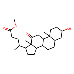24-Cholanoic acid, 3-hydroxy-12-oxo-, methyl ester