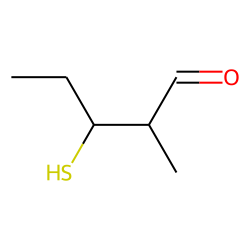 3-Mercapto-2-methylpentanal, # 1