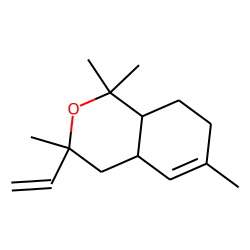 4a,7,8,8a-Tetrahydro-1,1,3,6-tetramethyl-3-vinyl isochromane, # 1