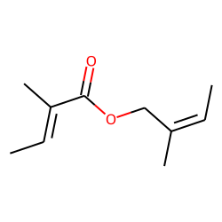 (Z)-(E)-2-Methylbut-2-en-1-yl 2-methylbut-2-enoate