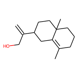 2-((2R,4aR)-4a,8-Dimethyl-1,2,3,4,4a,5,6,7-octahydronaphthalen-2-yl)prop-2-en-1-ol