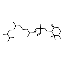 1,1,6-trimethyl-3-methylene-2-(3,6,10,13,14-pentamethyl-3-ethenyl-pentadec-4-enye)cyclohexane